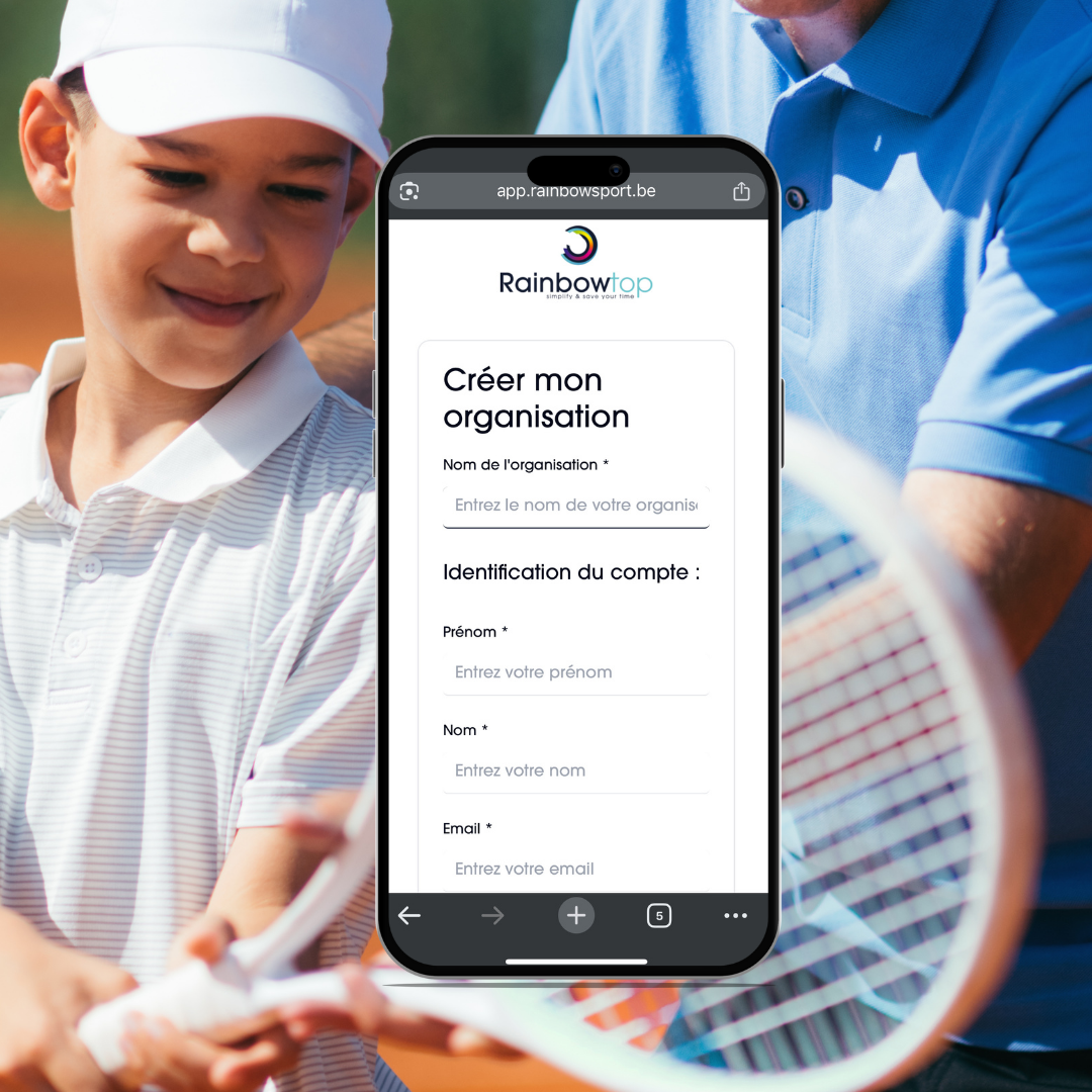 RainbowTop — plateforme de gestion de club sportif